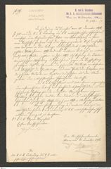 k.k. naturhistorisches Hofmuseum, Intendanzakten 1885-1896 (Hauer), Aktenzahl Z.751.a/1890, Seite 1